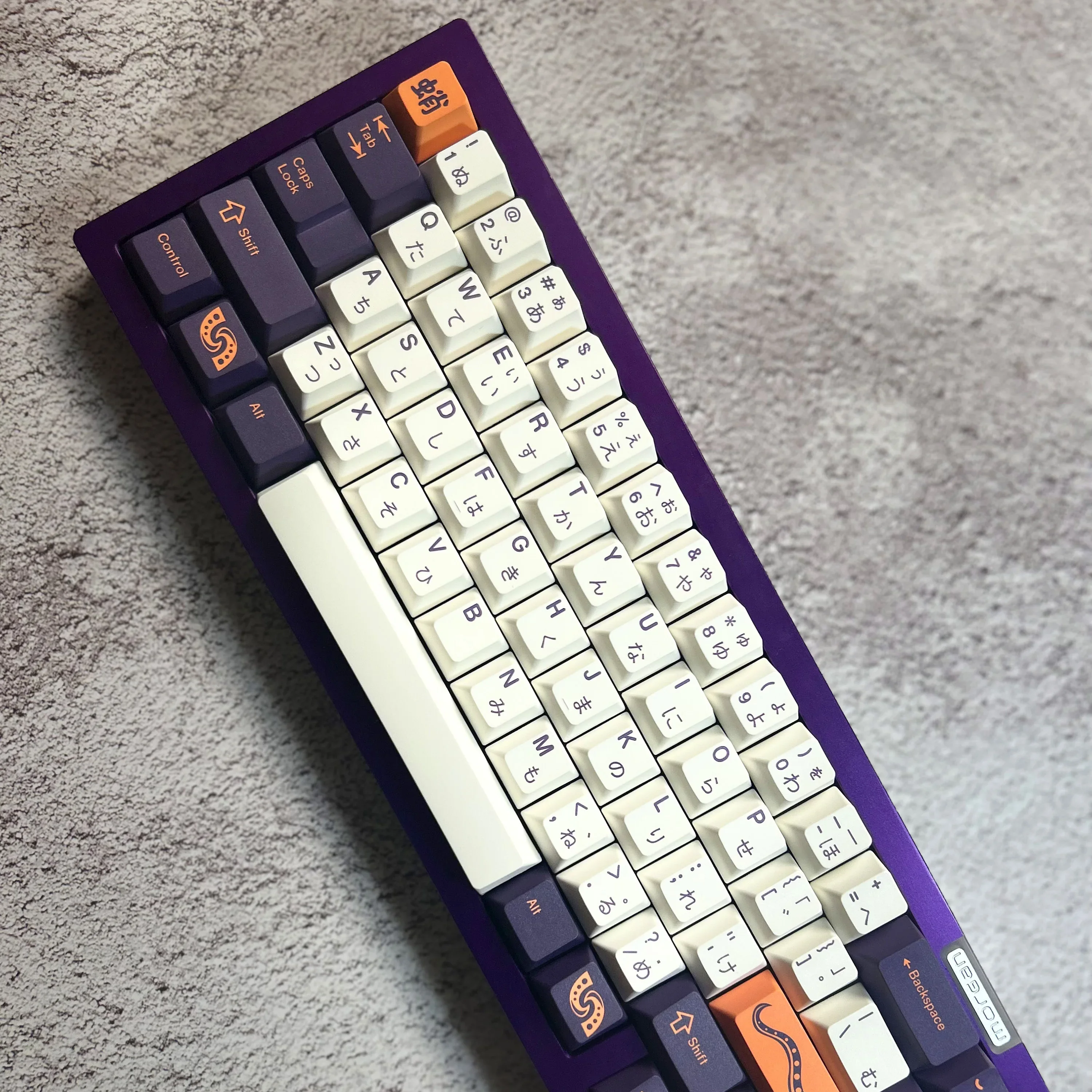 

GMK octopus custom keyboard pbt sublimation original factory height keycap split space