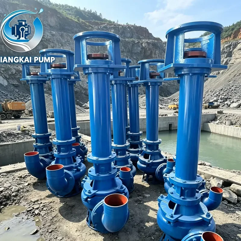 for Qiangkai High Pressure Submersible Slurry Pump Single Stage High Head High Chrome Alloy 15-110KW YZ Model Mine Outlet