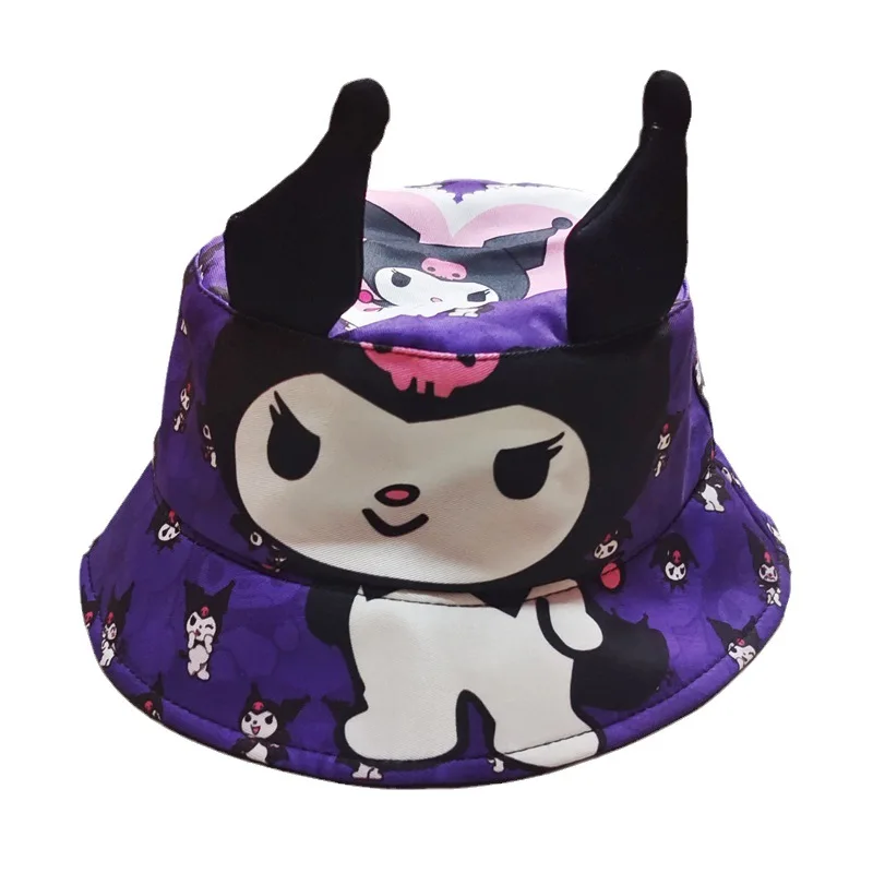 Kurome-Chapeau de bassin pour enfants, chapeau de dessin animé mignon, My Melody, Sanurgente, protection solaire pour filles, E27