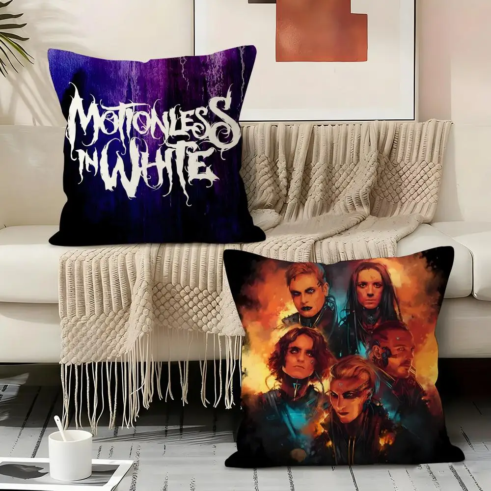 M-motionless In White Pillow Case Linen Pillow Covers Cover For Couch Living Room Bench Patio Floor Linen Home Decor