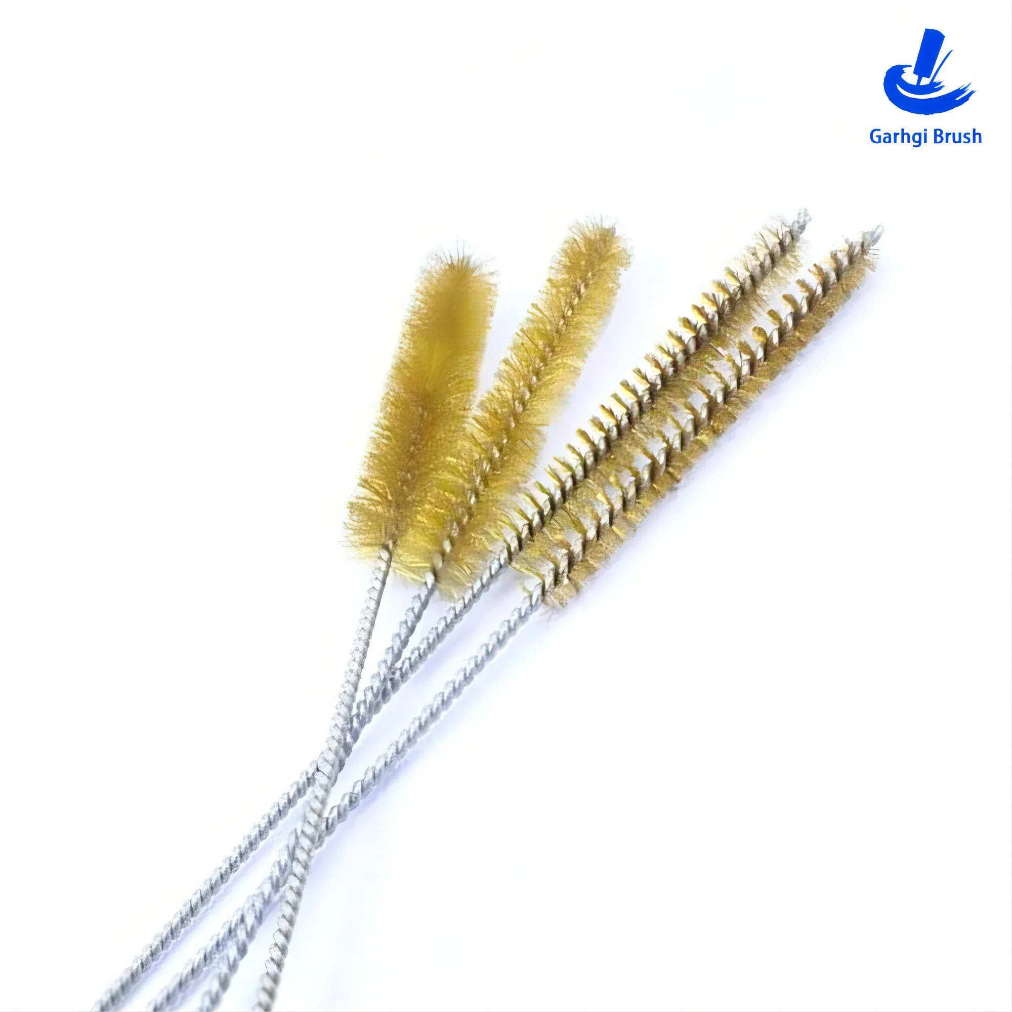 Tube Cleaning Brushes Hand Use Copper Metal Steel Brass Wire Pipe Brush Rust Removing Manual Tools Household Cleaner Accessory