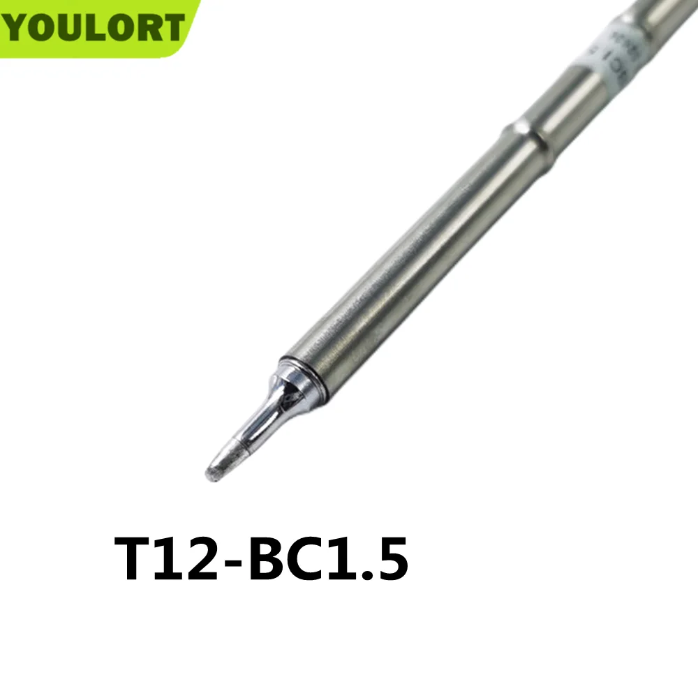 YOULORT T12-BC1.5 Welding Tools solder iron tips for FX952/951/9501/907 Handle LED&OLED soldering station  Excellent Quality