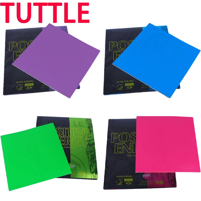 

TUTTLE Positive Energy Table Tennis Rubber Sheet Non-Tacky Large Particles Colorful Ping Pong Rubber Elastic Sponge for Training