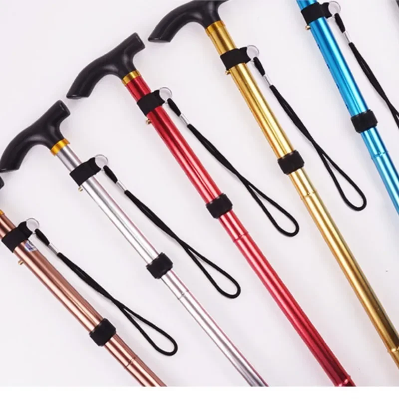 

Adjustable telescopic cane is easy to holdAdjustable stick easy to hold