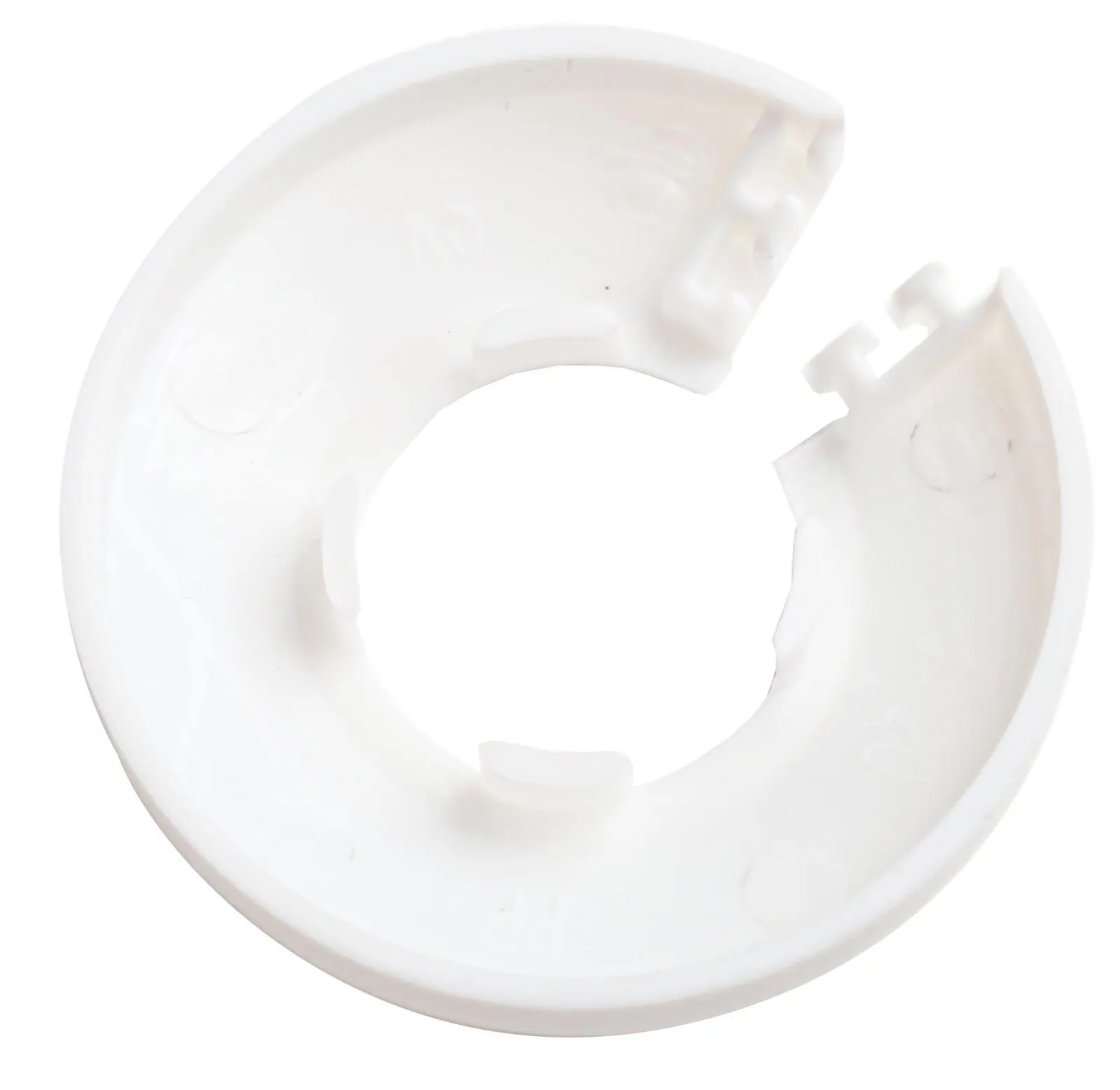 20pcs Radiator Pipe Collars Cover Triangle Valve Plastic Decorative Cover Round Snap Type Faucet Plumbing Pipe Cover 12-20mm