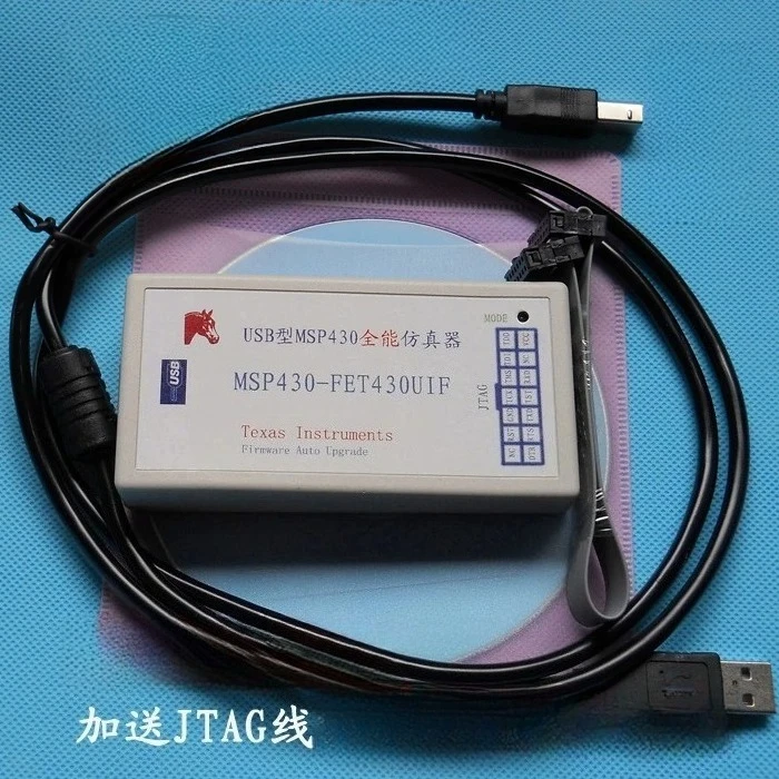 USB MSP430 Programmer Debugger JTAG SBW BSL Flash Burner Emulator Tool