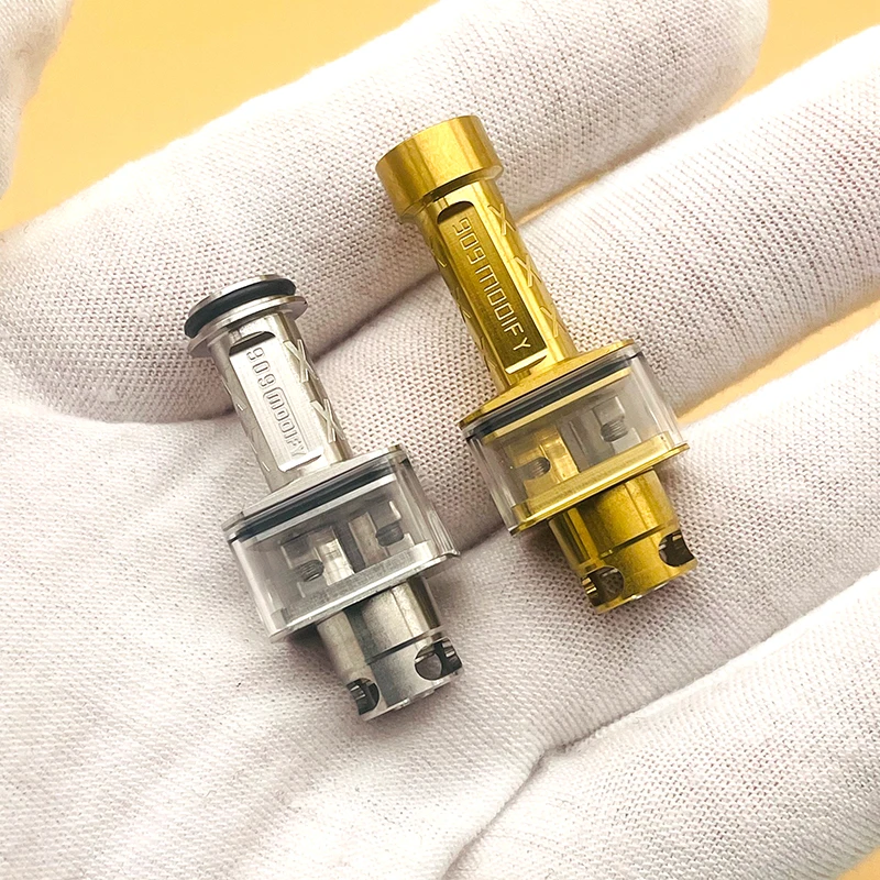 DSX 909 Modify Xtra RBA из нержавеющей стали/прозрачного ПК chambe для Boro или dotAIO V1 V2 со штифтами воздушного потока 2,0/2,5/3,0/3,5/4,0 мм