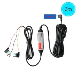 Develuck Hard Wire Kit Mini USB caricabatteria da auto Power Inverter Converter Adapter cavo di alimentazione per Dash Cam DVR registratore 24H