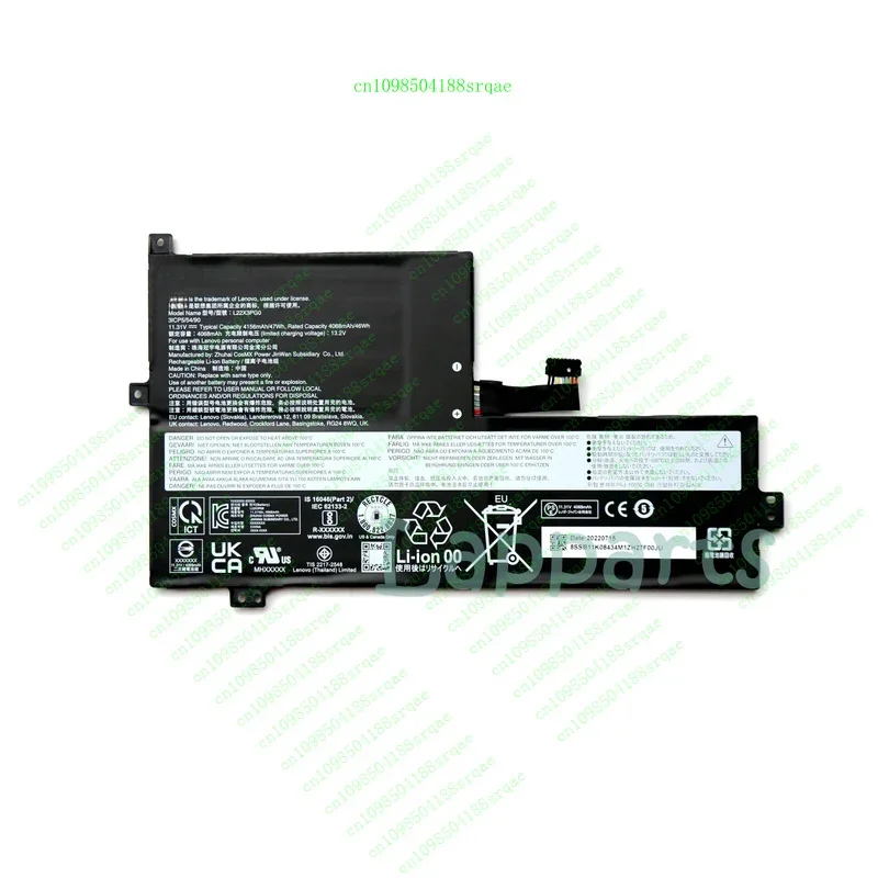

Подлинная L22B3PG0 L22X3PG0 L22C3PG0 L22M3PG0 для Lenovo 100e Chromebook Gen 3 "% тест"