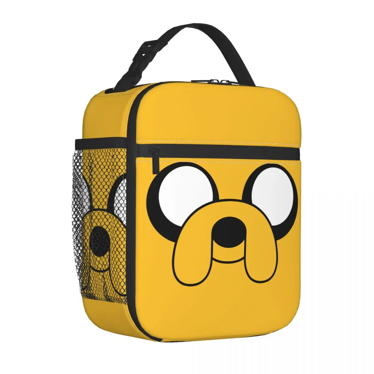 Adventures Jake The Dog Times Insulated Lunch Bags Thermal Meal Container Portable Tote Lunch Box Food Handbags School Picnic