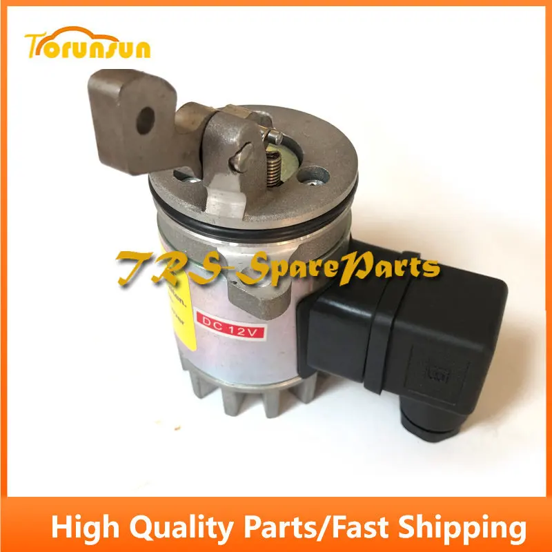 Free Shipping 12V ShutOff Solenoid Valve Actuator 0428 1525 04281525 for Deutz Engine 1011 2011