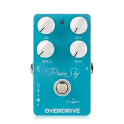 CP-12 Pure Sky OD Guitar Pedal Pure and Clean Overdrive Guitar Effect Pedal Guitar Accessories