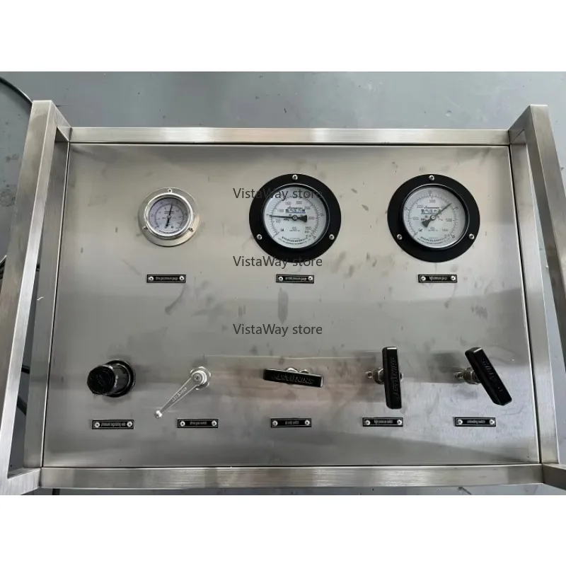 Air-Driven Double-Action Pneumatic Nitrogen Oxygen (N2O) Gas Booster Cylinder Filling System for Testing Equipment