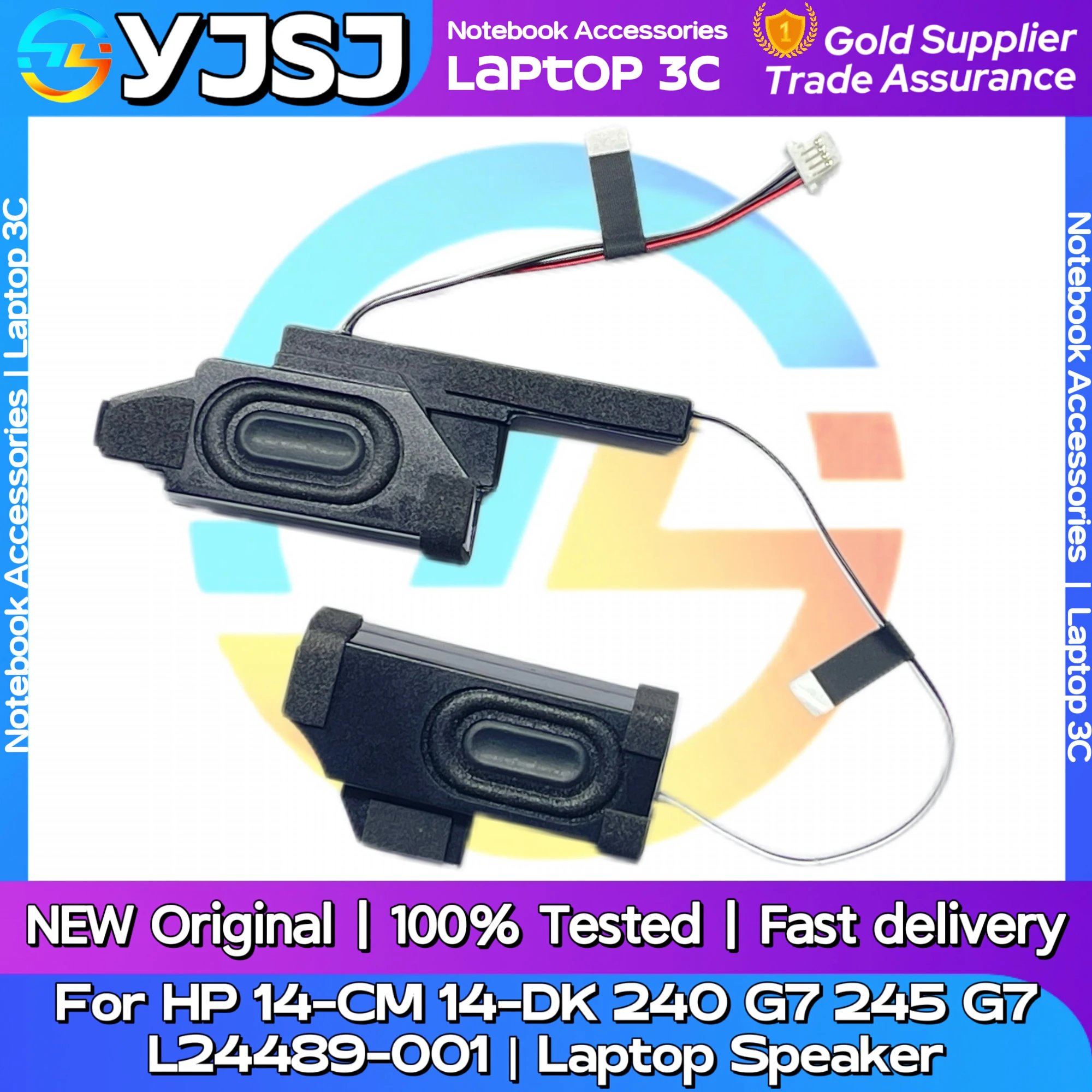 New Original Laptop Notebook Audio Speaker For HP 14-CM 14-DK 240 G7 245 G7  Built-in Speaker Horn Audio