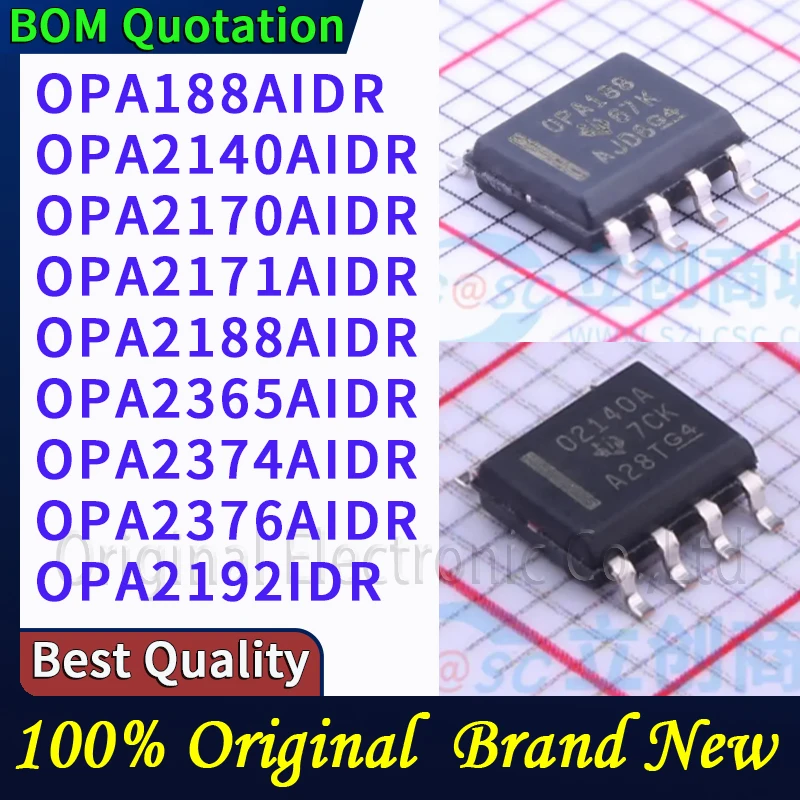 

OPA188AIDR OPA2140AIDR OPA2170AIDR OPA2171AIDR OPA2188AIDR OPA2365AIDR OPA2374AIDR OPA2376AIDR OPA2192IDR