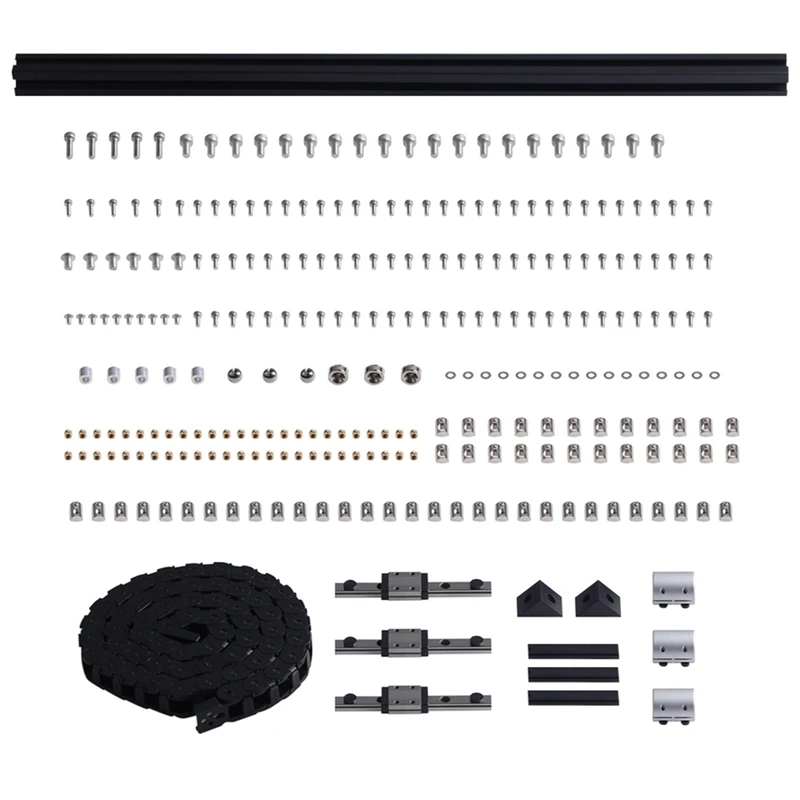 

AT82-Zero G Hydra Plus 3 Point Conversion Hardware Kit For Ender 5 Plus With High Quality Chains & Rail 3D Printer Parts