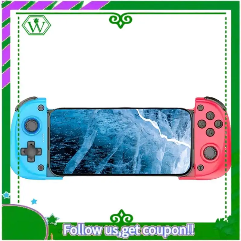

Reliable-X5mini Wireless Mobile Phone Gaming Controller With Cooling Fan Bluetooth Stretchable Gamepad For Android/Ios/Steam/PC