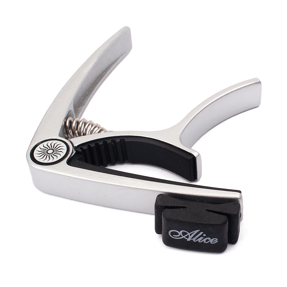 

Guitar Capo Zinc Alloy Durable Change Compact Easy Carry Fit Electric Acoustic Guitar Ukulele Accessory Clamp Tool For