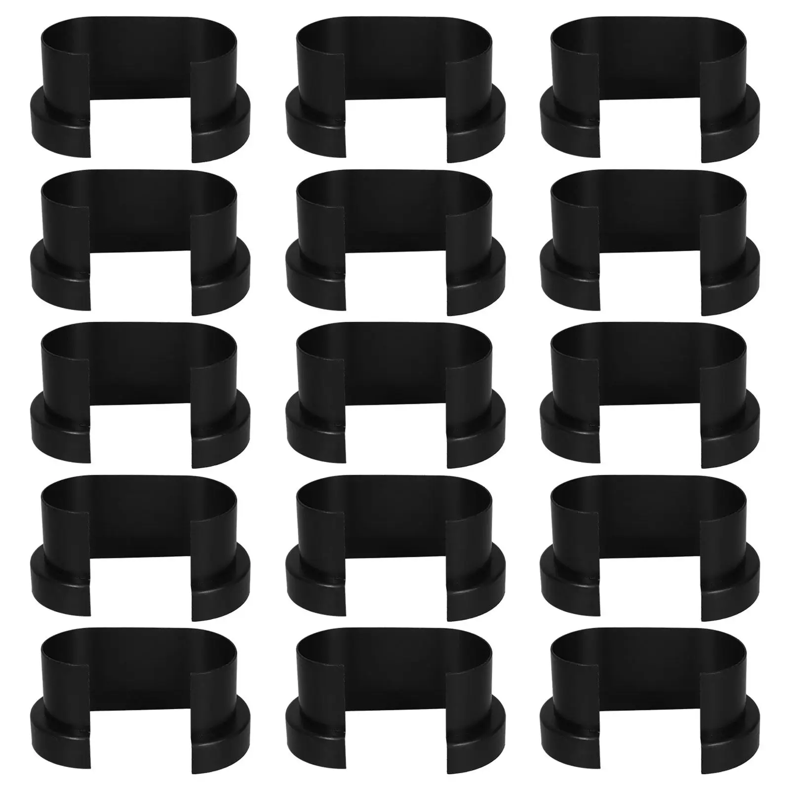 20Pcs Decorative Oval Railing Post Skirt Keywords Railings Cover Fence Post Caps Weather-Resistant Fence Railing