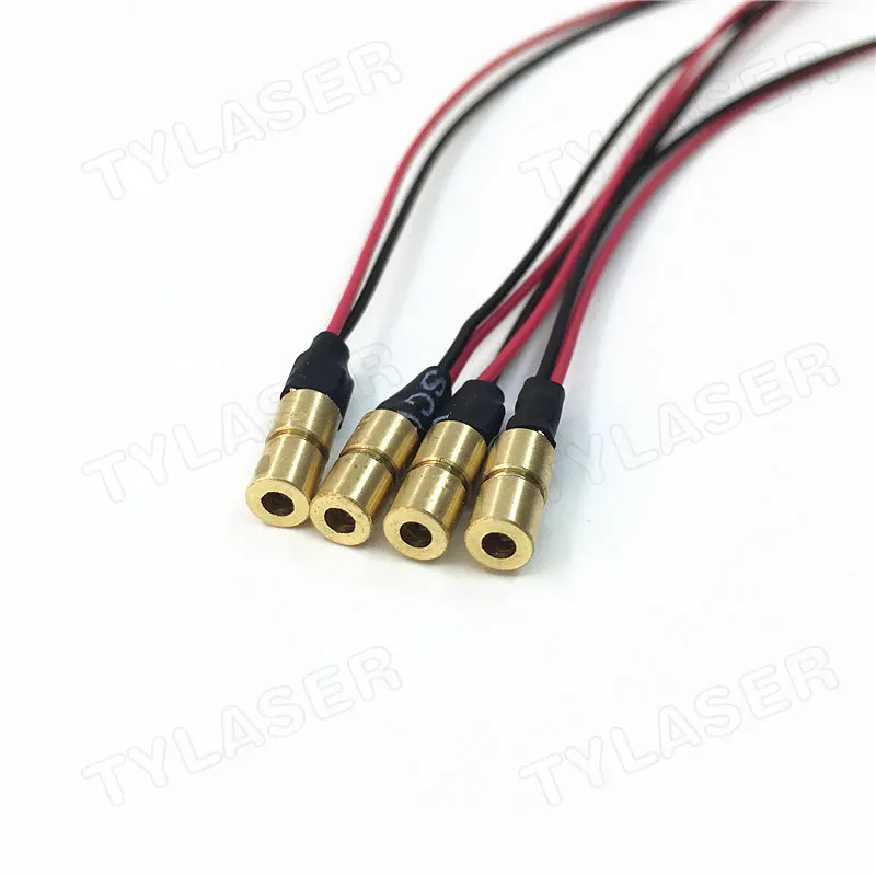 Hot Sale D4X13.7mm 650nm Red Dot 1mW 5mW Laser Module Industrial Grade APC Driver Class I For Engraving DIY