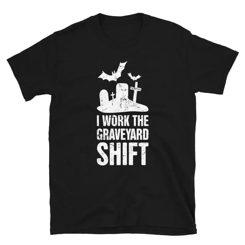 

Футболка Distressed Cveyard ShifT, ночная рубашка, сотрудник, я работа