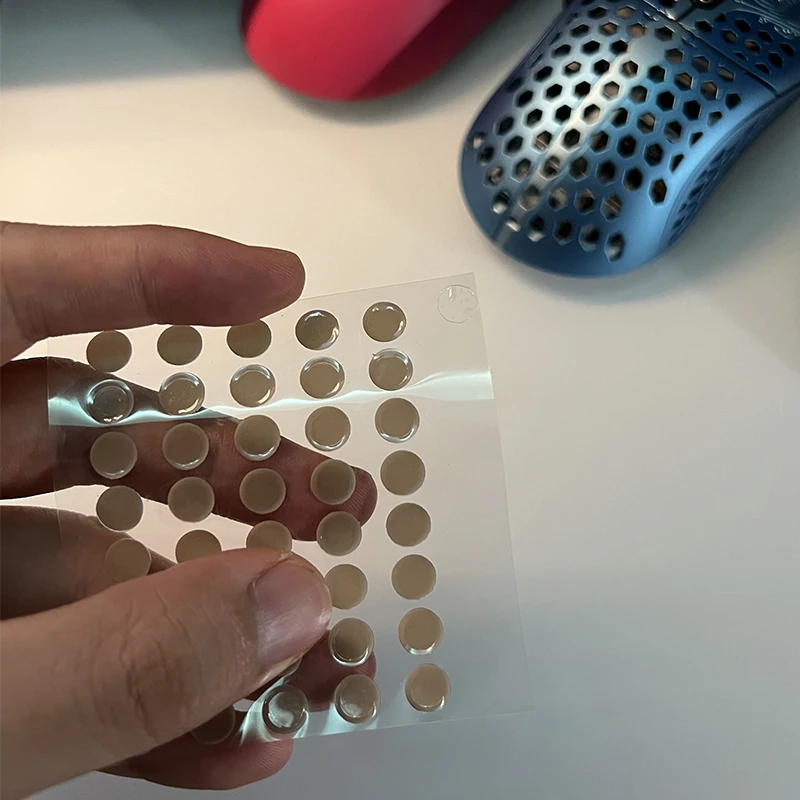 Ultraglide Kleine Runde PTFE-Mausfüße DIY Maus-Gleitfüße ICE Control Speed Version Verschleißfest E-Sport Universal – Detail 4