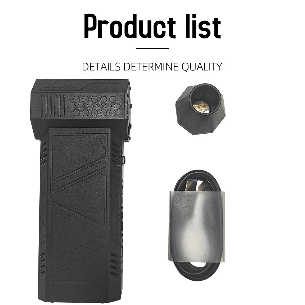 X3 130000RPM Turbofan High Power Jet Fan Air Duster Motor Variable Speed Dust Blower Brushless Cleaning Tool Handheld Air Blower