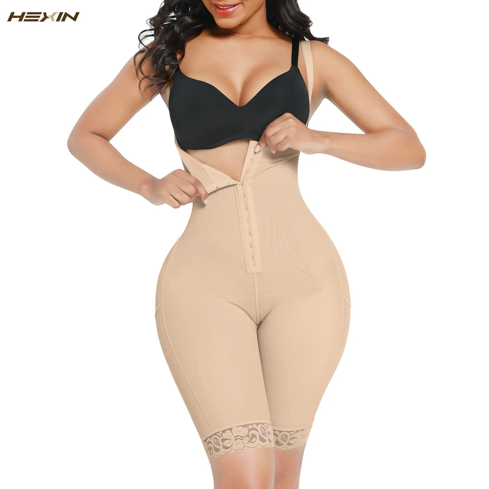 

Colombianas Butt Lifter Women Body Shaper Slimming Underwear Postpartum Shapewear Bodysuit Tummy Control Reduce Girdles