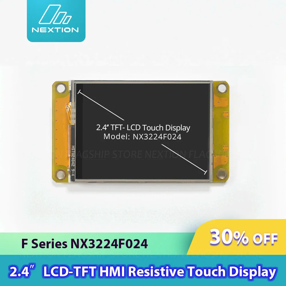Nextion NX3224F024 2.4” Discovery Series HMI Resistive Touch Display Module Free Simulator Debug Support Assignment Operator