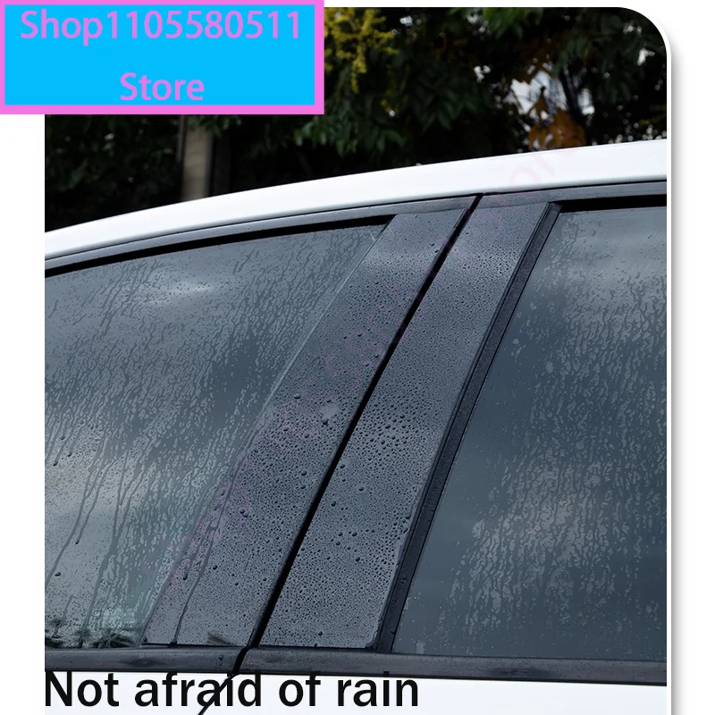 For Geely EX5 EM-i Starray EM-i BelGee X80 Proton eMas 7 PHEV 2025~2027 2026 Car Window B-pillar Sticker Modification Accessorie