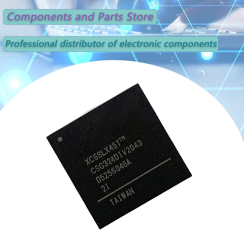 1pcs 100% New  XC6SLX45T-2CSG324C XC6SLX45T-2CSG324I XC6SLX45T-3CSG324I XC6SLX45T-3CSG32 Bga Geïntegreerde Chip Originele Nieuwe