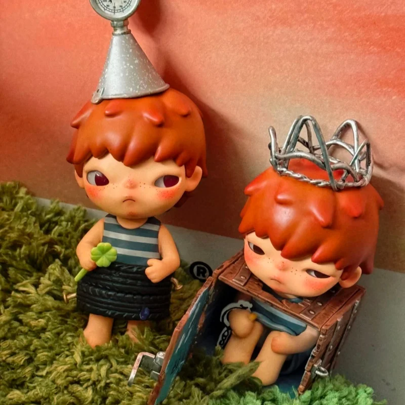 

Genuine Popmart Hirono Echo Series Blind Box Trendy Toys Cute Doll Desktop Ornament Collectable Model Garage Kit Holiday Gift