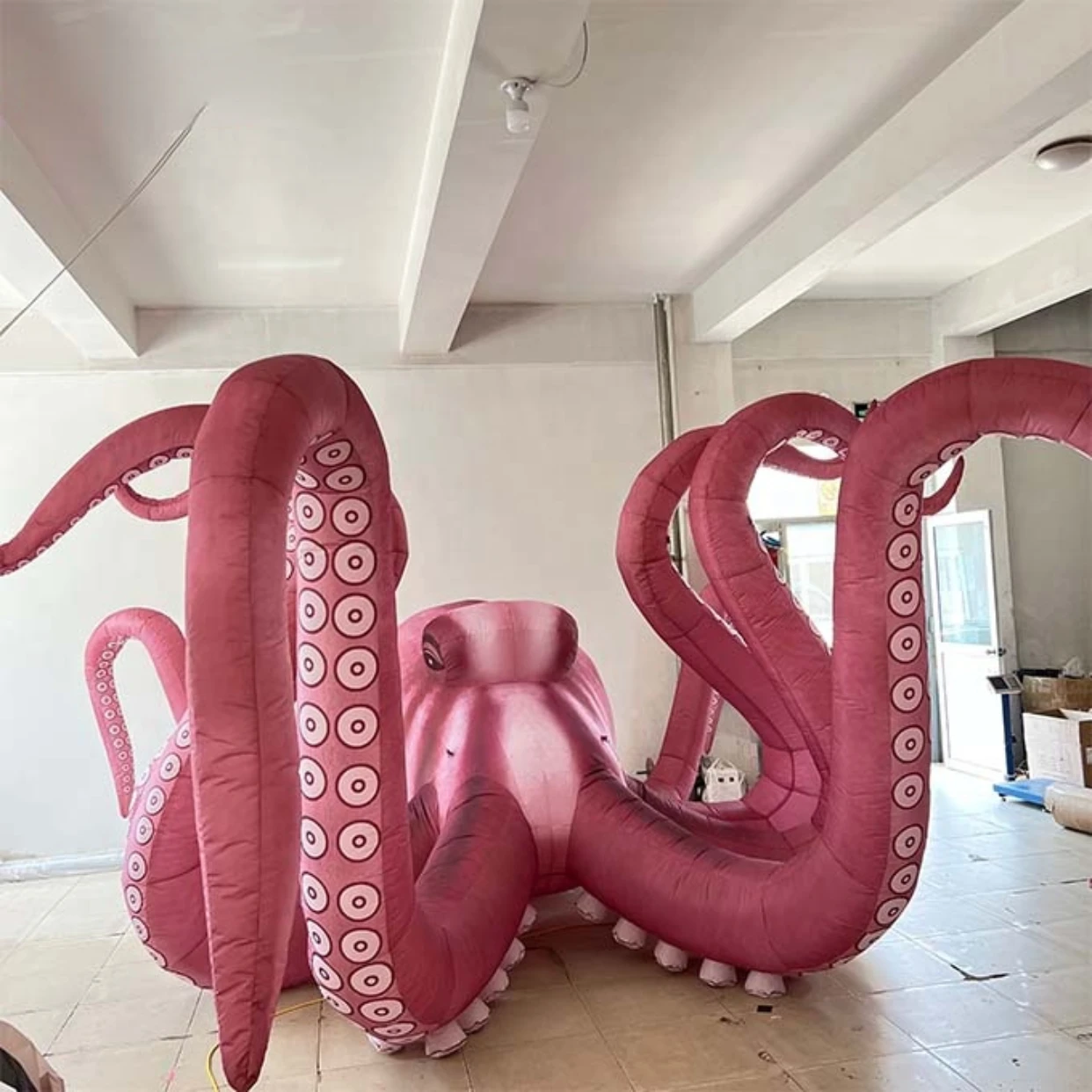 

Advertising decoration hanging inflatable octopus with tentacles for sales