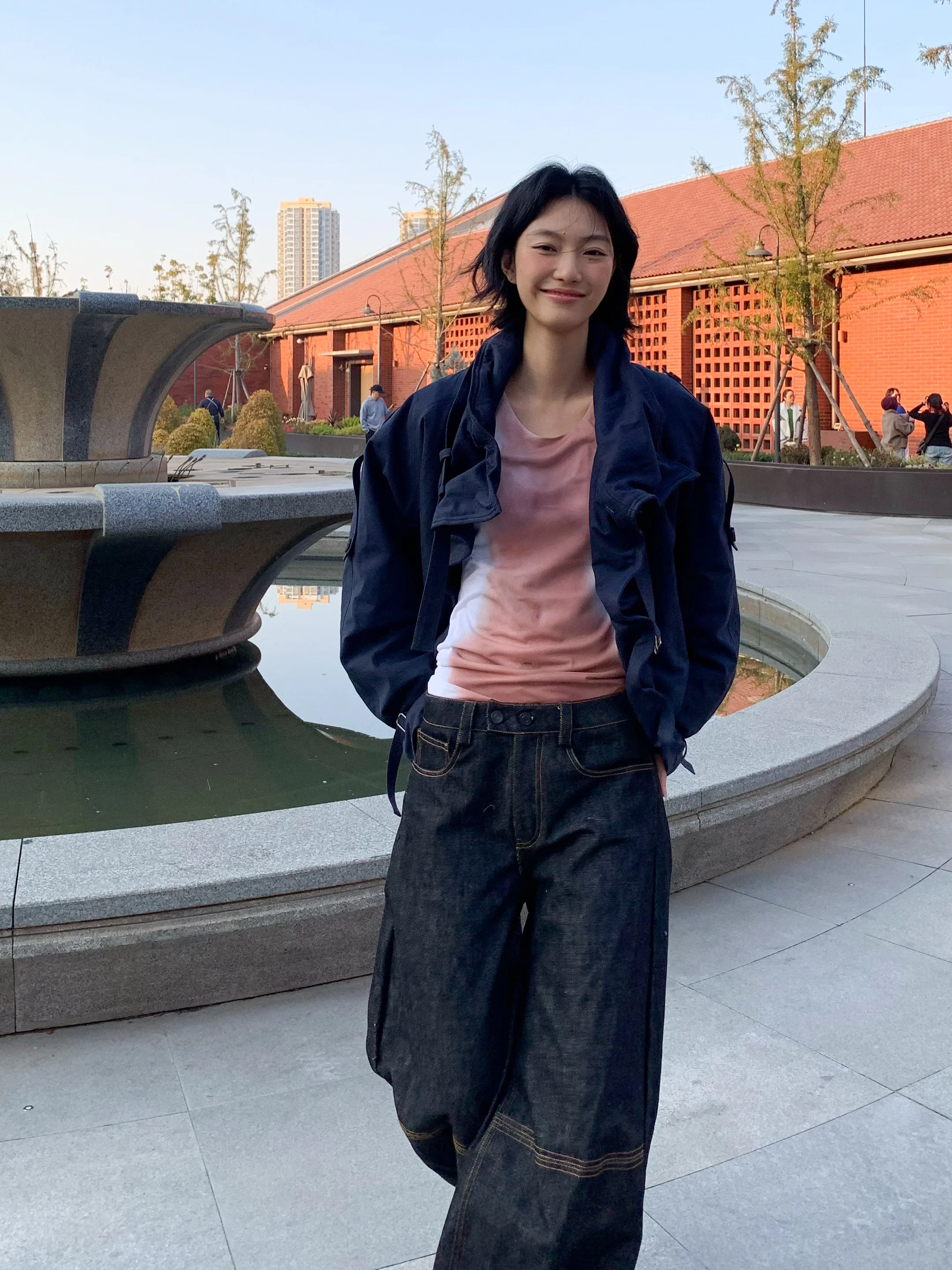 

Weichenglufw25 Thiened Cotton Jaet Original Twist Knot Windbreaker Outerwear Winter Warm Women's Casual Faion