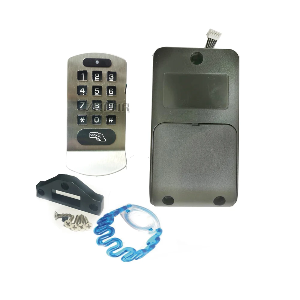 Stainless steel EM RFID&Digit Cabinet Coded Lock Electronic Door Lock Password Keypad Combination Security Code Locks for Cabine