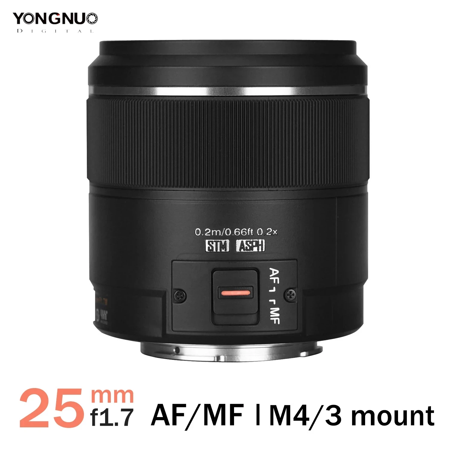 Yongnuo Yn25Mm F1.7…