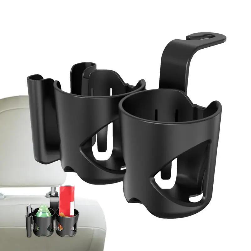 

Headrest Cup Holder For Back Seat Car Cup Holder Back Seat Automotive Multifunctional Organizer Tray For Beverage Bottle Coffee