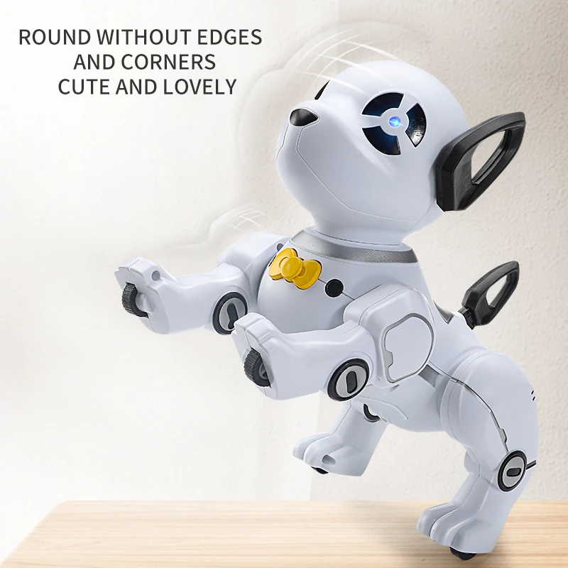 Intelligent Remote Control Stunt Dogs Robots para crianças, Robots Puppy, Animais eletrônicos, Children's Gift, Programming Toy