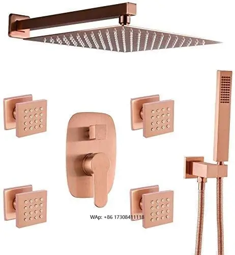 

Rainfall Shower System Shower Set with Body Spray
