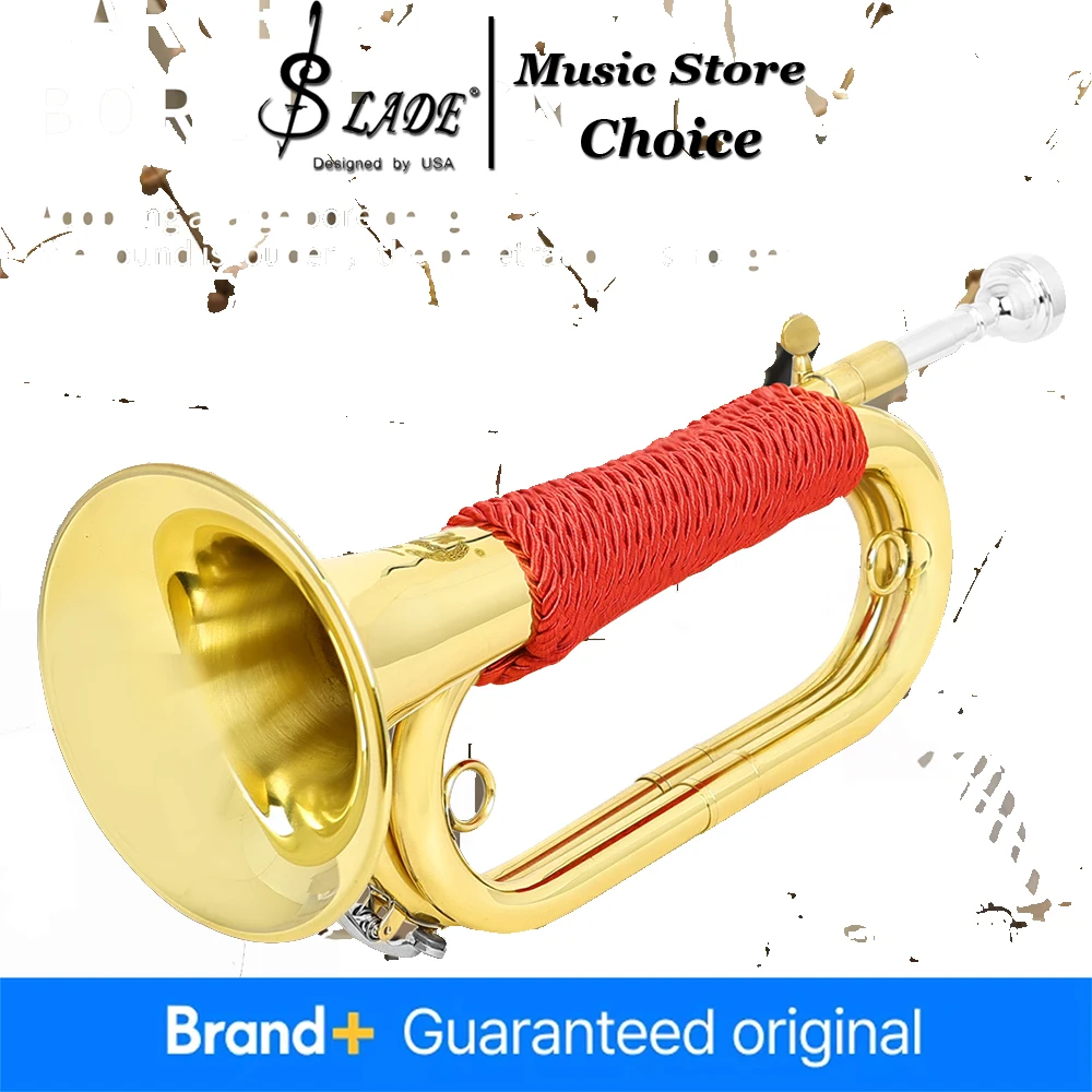 NO.1 Step Number Brass Extra Large Spanish Army Number Red Organization Handle Performance Special Professional Brass Instrument