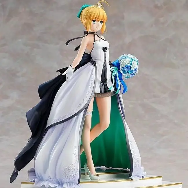 【In Stock】Original Fate Action Figurals Altria Pendragon Anime Figurine Statue Figures Cartoon Toy Collectible Model Toy