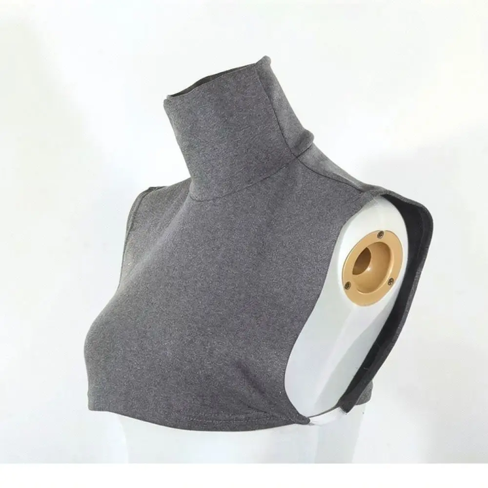 Soft Cotton Turtleneck Scarf Female Autumn Winter Neck Warmer Fashion Detachable Fake Collar Elegant Solid Color Accessory