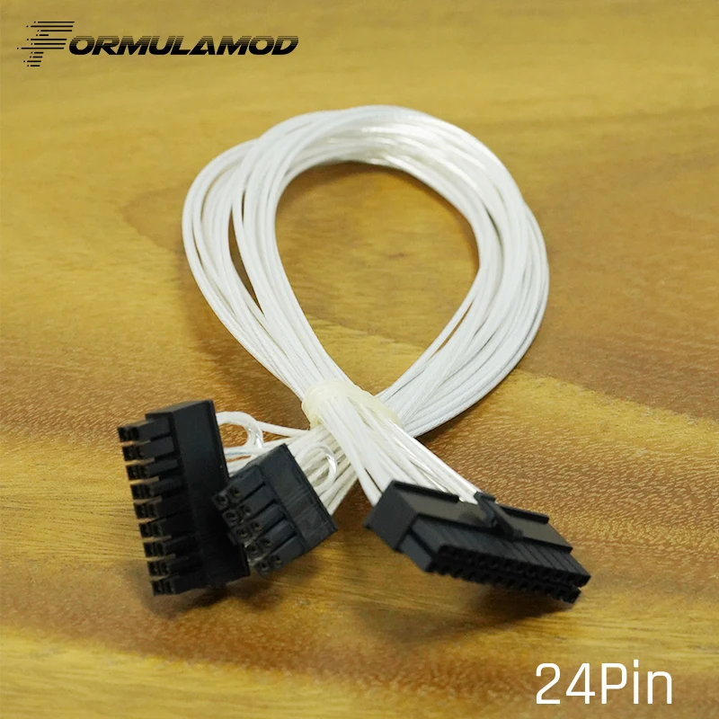 

FormulaMod Fm-DYXZ, Fully Modular PSU Cable Kit, 18AWG Silver Plated, Kit For EVGA, Corsair, SeaSonic, Asus, Antec Modular PSU