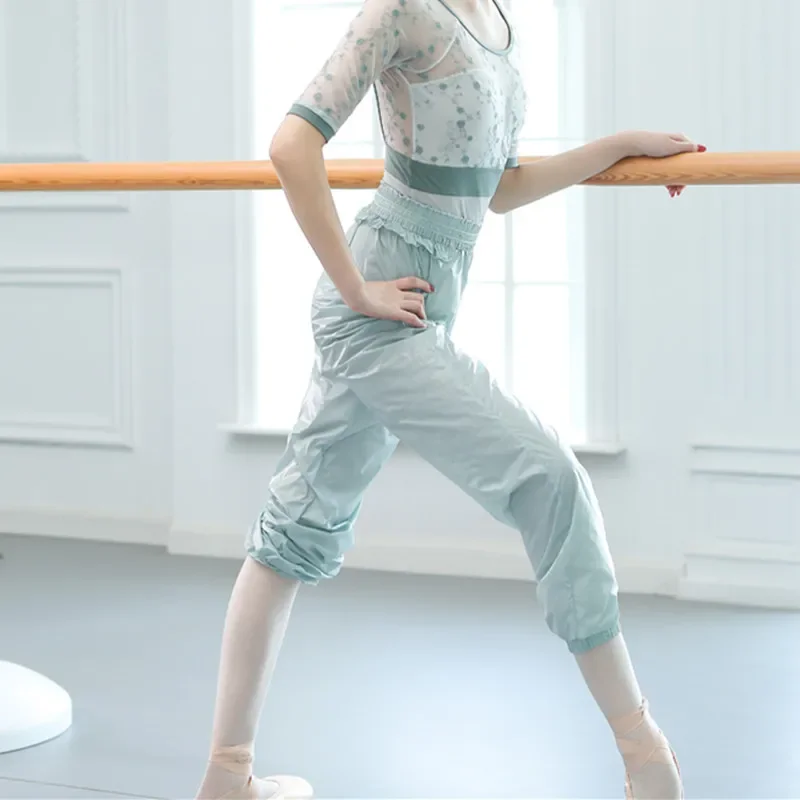 Ballet Warm-up Body Dance Clothes Adult Women Training Weight Loss Bullshit Sweatpants Exercise Pants