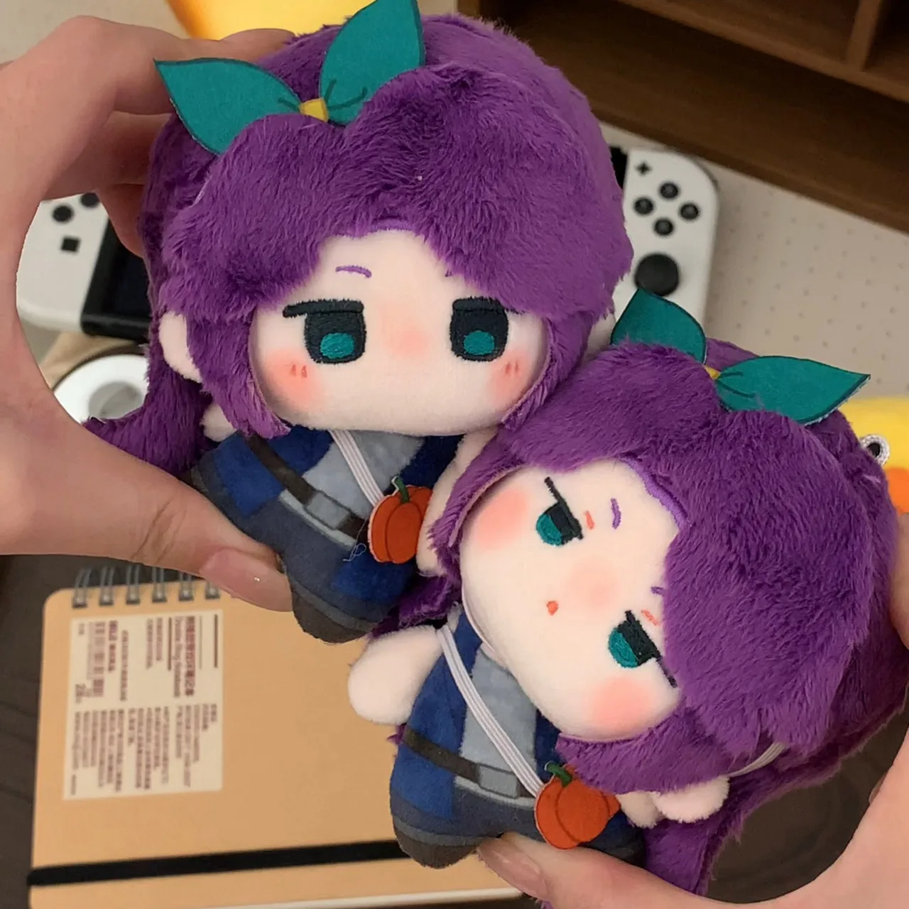 

Мягкая плюшевая кукла-персонаж Stardew Valley Абигейл/Шейн, 10 см, с принтом, коллекционная игрушка для фанатов аниме и игр