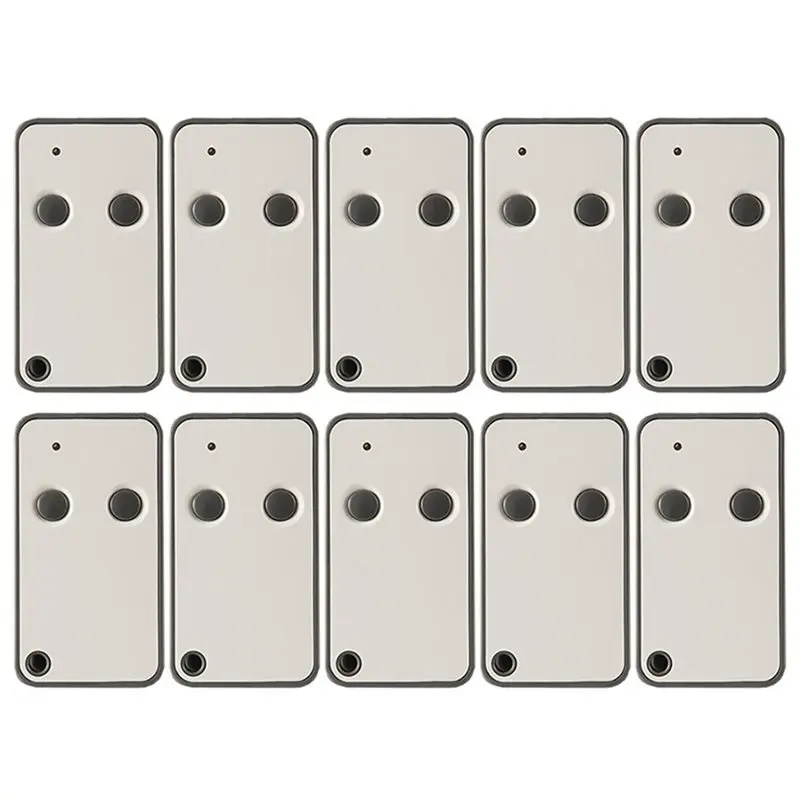 

AAAEL-Handheld Transmitter Remote Control 433.92Mhz 10PCS For Roger E80 TX52R Garage Door