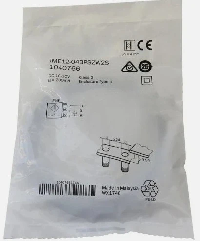 Brand New Original IME12-04BPSZW2S Inductive Proximity Switch In Stock 1040766 Fast Delivery