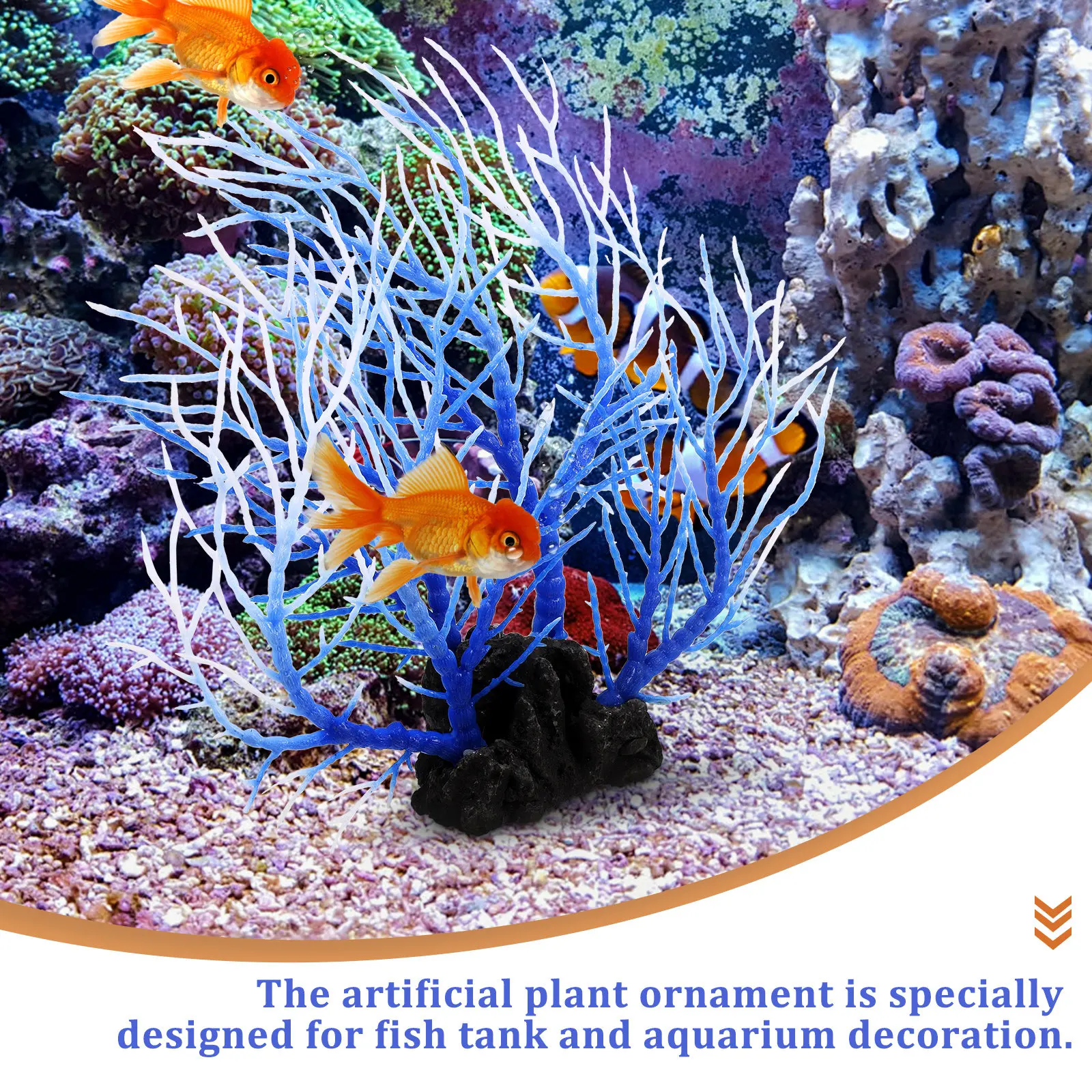 Dekorasi Tanaman Akuarium Poho - Non Planted Aquarium Fish ulasan dan harga