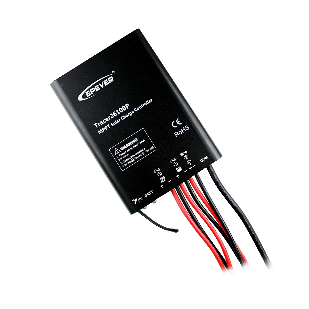 Epever Tracer BP series IOT MPPT Charge Controller 10A 15A 12V/24V Waterproof Regulator TracerBP Lithium Battery MPPT Controller