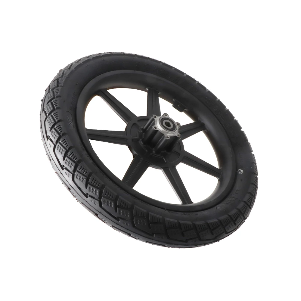 Motorcycle 14 inch Front Wheel 14x2.125 Tyre With 140MM Brake Disc For Electric Scooter E-bike Folding Bicycles Accessories